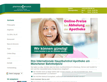Tablet Screenshot of hauptbahnhofapo.de